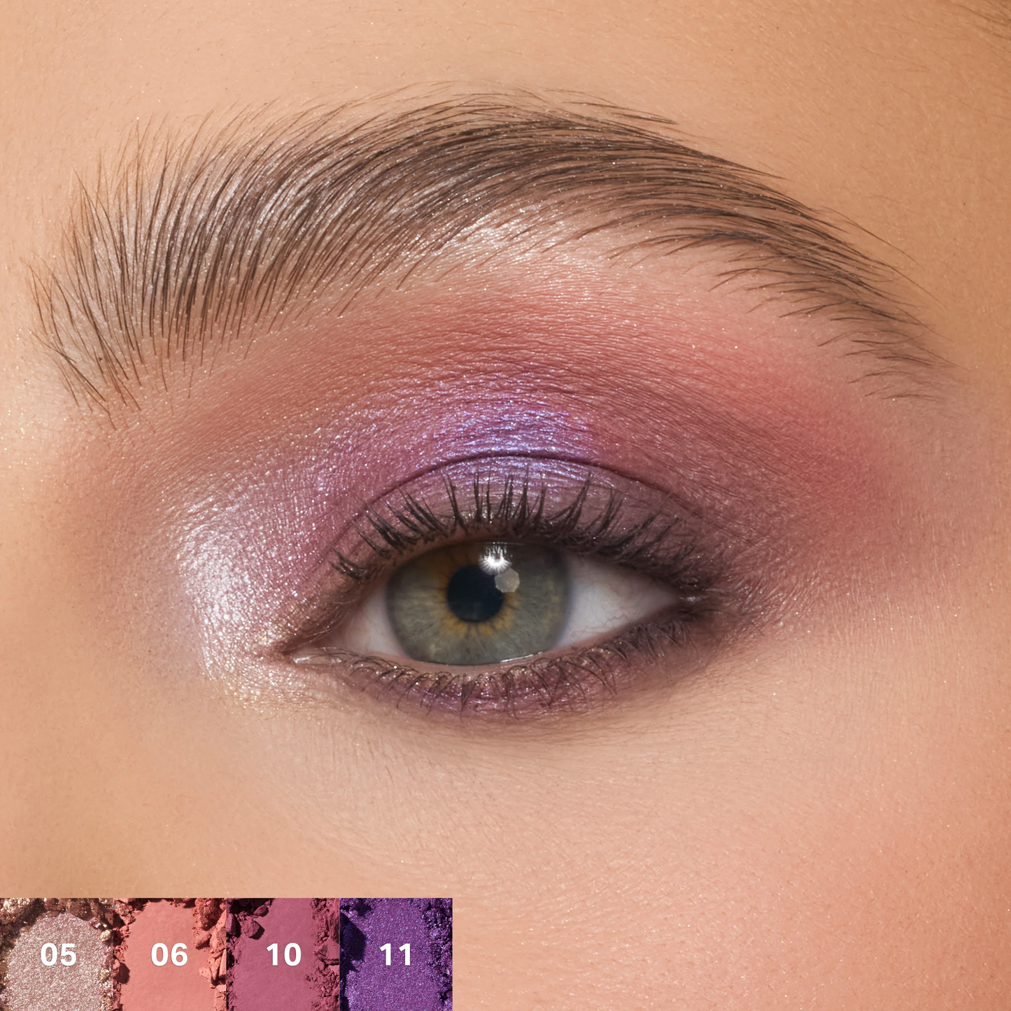 Morphe ChromaPlus 12-Pan Eyeshadow Palette - Flickering Sands