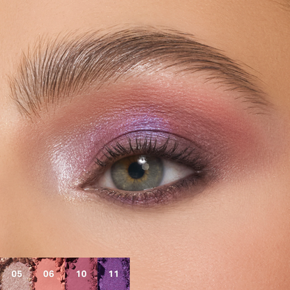 Morphe ChromaPlus 12-Pan Eyeshadow Palette - Flickering Sands