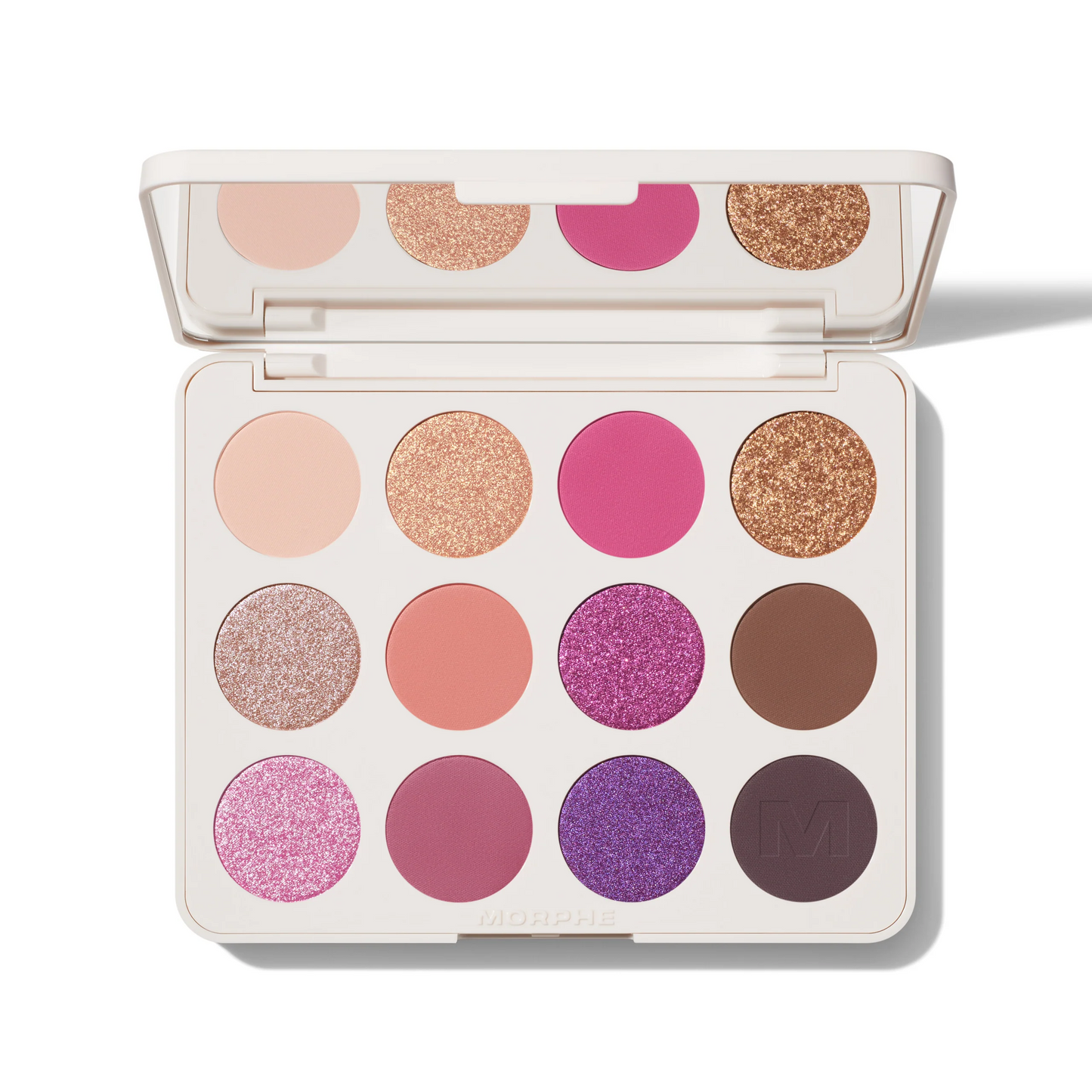 Morphe ChromaPlus 12-Pan Eyeshadow Palette - Flickering Sands