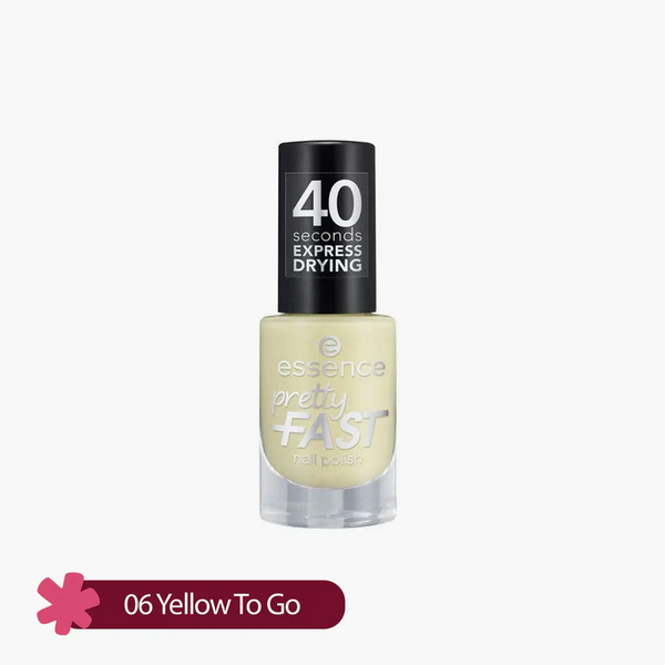 Essence - Pretty Fast Nail Polish - 06 Yellow To Go