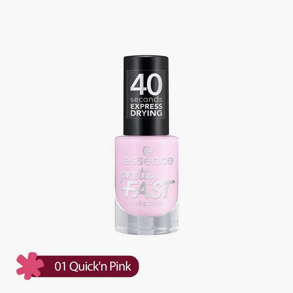 Essence Pretty Fast Nail Polish - 01 Quick'n Pink