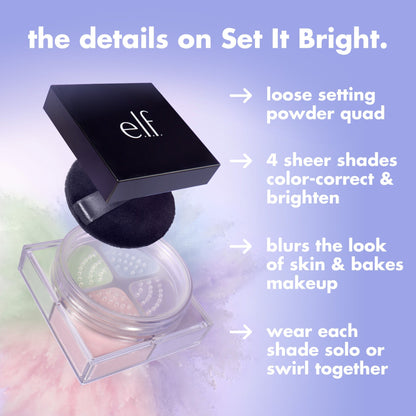 Elf Set It Bright Powder Quad