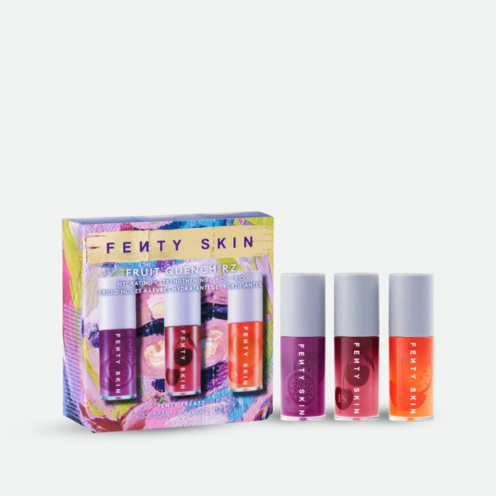 Fenty Skin Fruit Quench'rz Hydrating + Strengthening Lip Oil Trio
