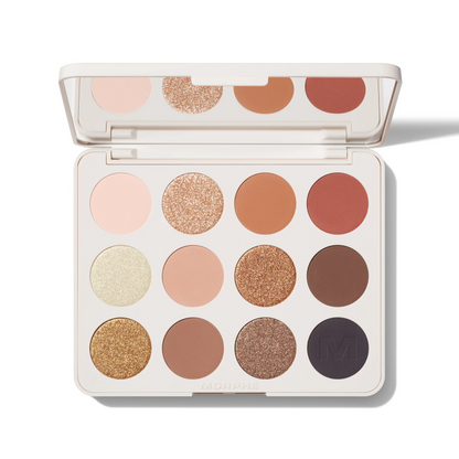 Morphe ChromaPlus 12-Pan Eyeshadow Palette - Flickering Sands