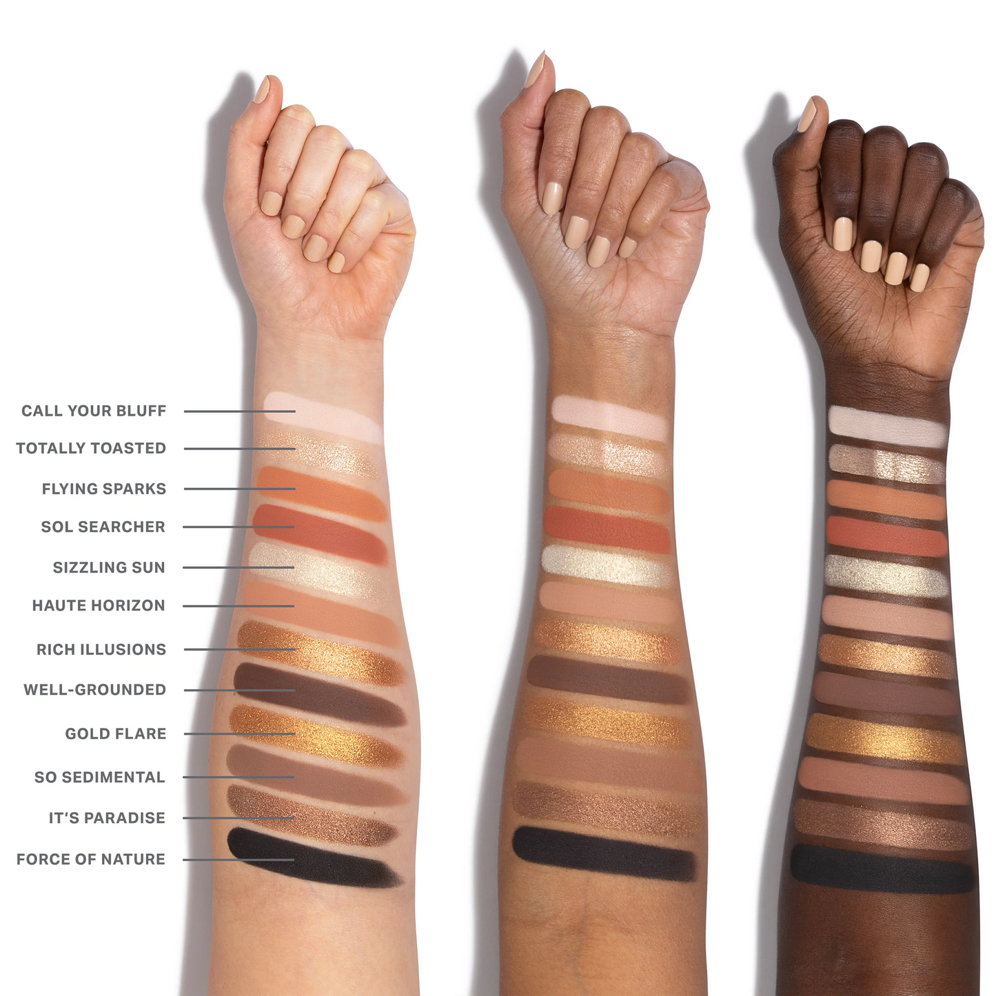 Morphe ChromaPlus 12-Pan Eyeshadow Palette - Flickering Sands