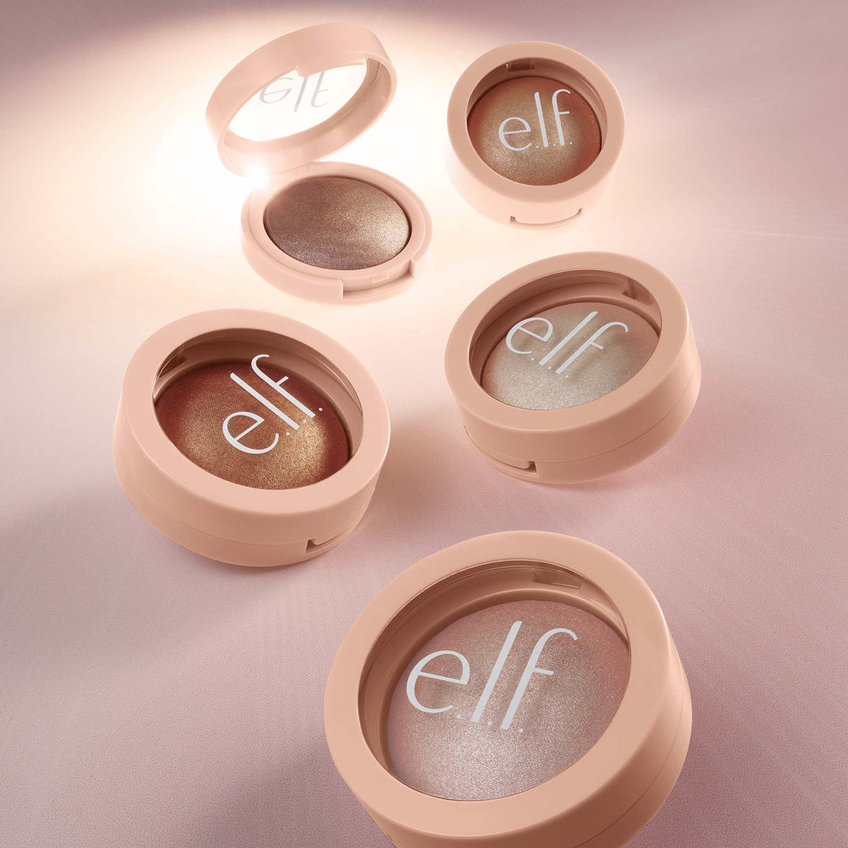 Halo Glow Silky Powder Highlighter ELF Cosmetics