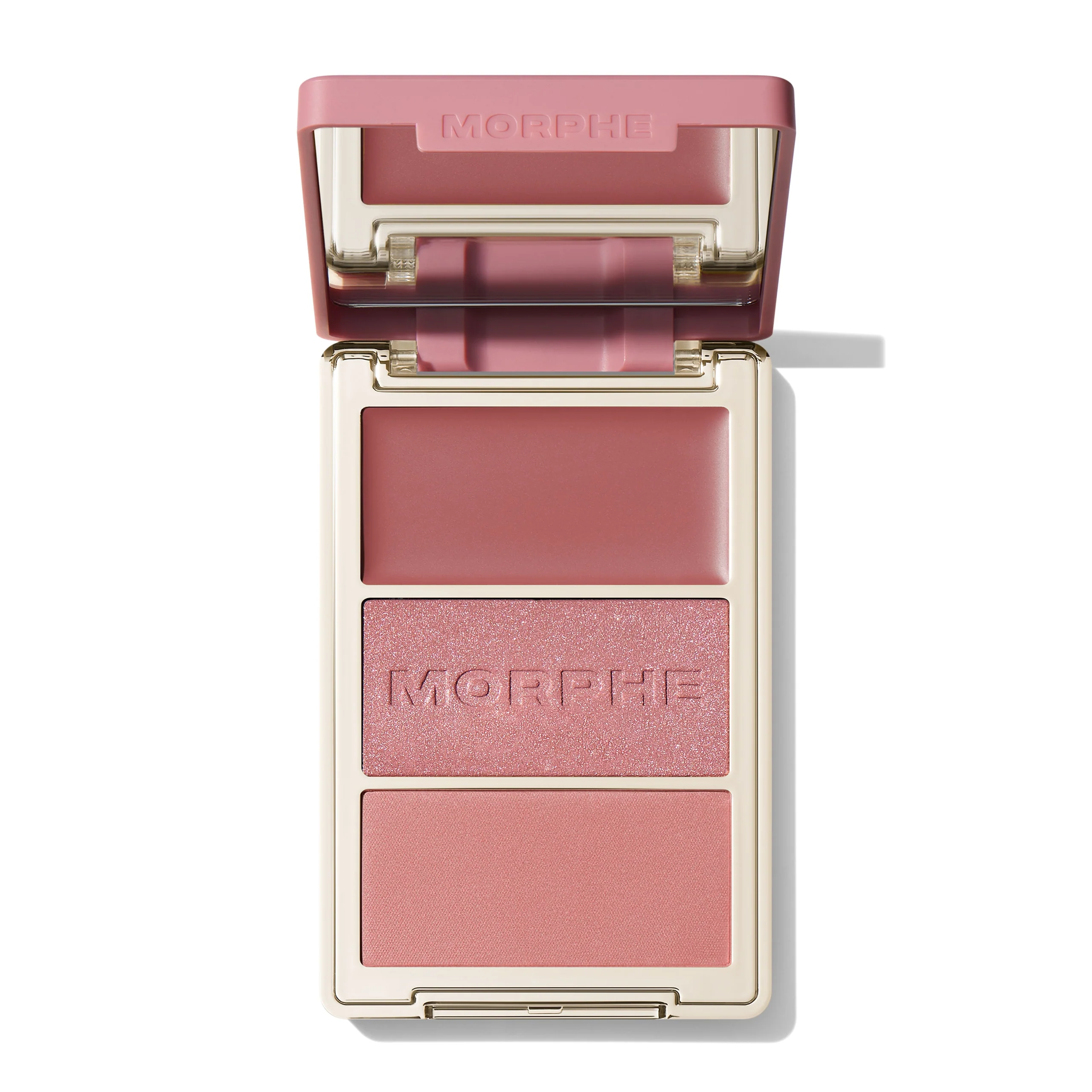 Morphe Cheek Thrills Multi-Finish Face Trio -  Honeymoon Suite