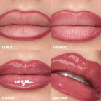 Huda Beauty - Make Out Sesh Lip Stain and Lip Gloss Duo