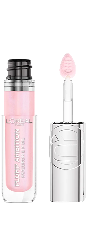 LOREAL Plump Ambition - Hyaluron Lip Oil For Plumper Looking Lips with Glass-like Shine