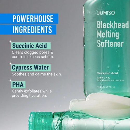JUMISO Blackhead Melting Softener 150ml Set (+Cotton Pad 40P) jumiso