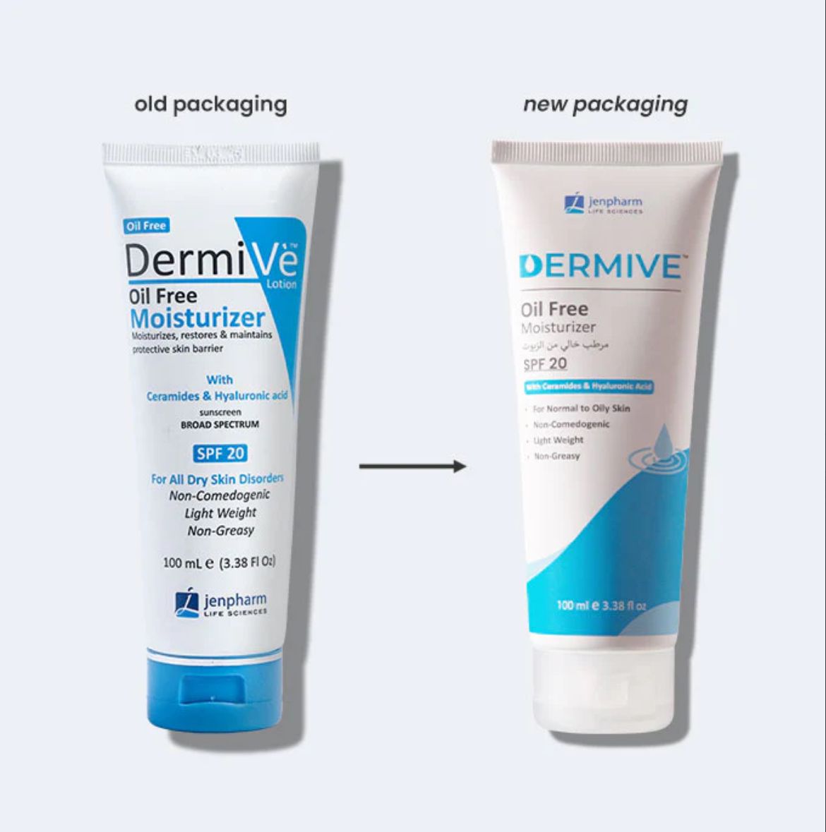 Jenpharm Dermive Oil Free Moisturizer Lotion