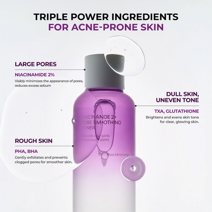 Jumiso Niacinamide 2+ Pore Smoothing Toner