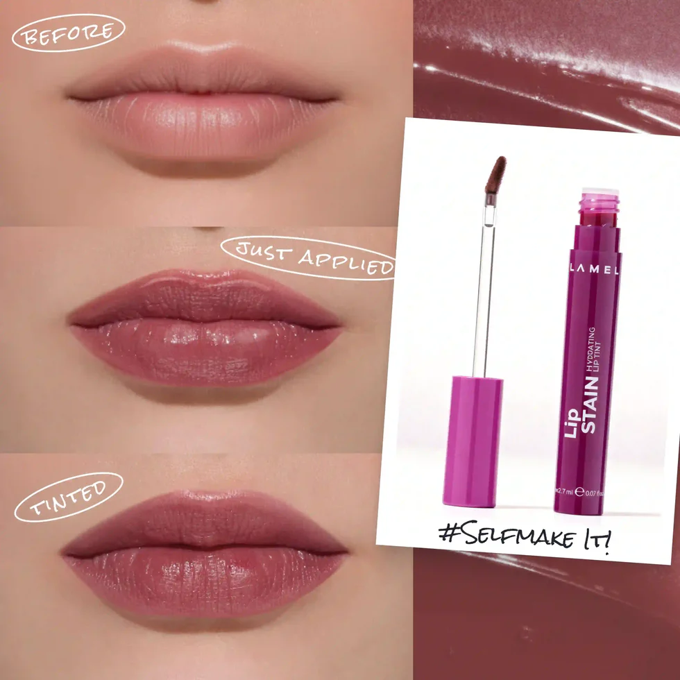 Lamel Lip Stain Hydrating Lip Tint - 01