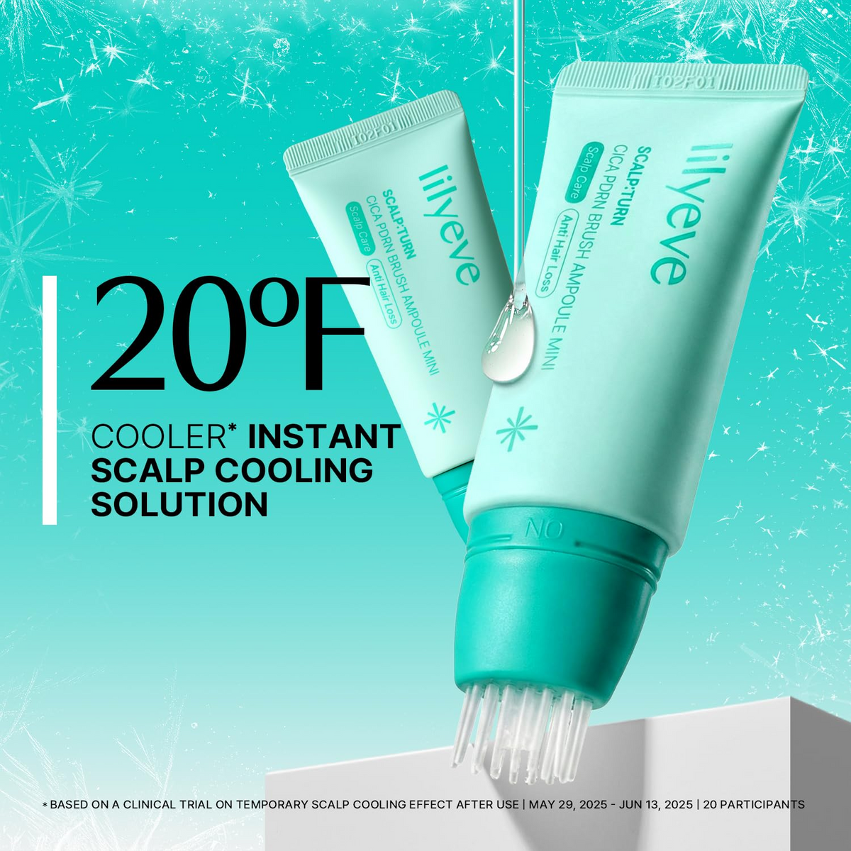 LilyEve Scalp Turn Cica PDRN Brush Ampoule