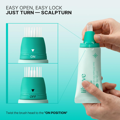 LilyEve Scalp Turn Cica PDRN Brush Ampoule