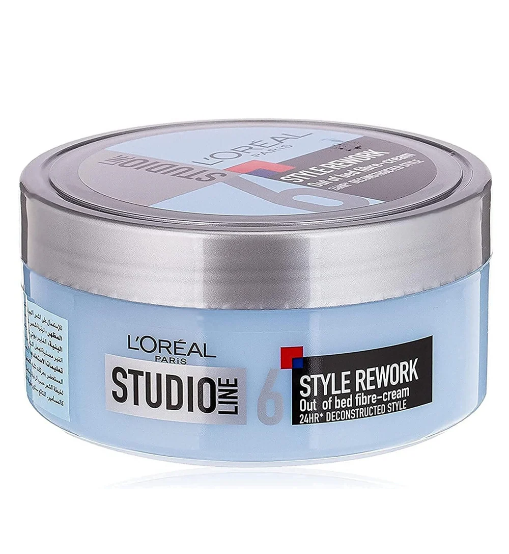 L'Oreal Studio Line Style Rework Out of Bed Fibre-Cream