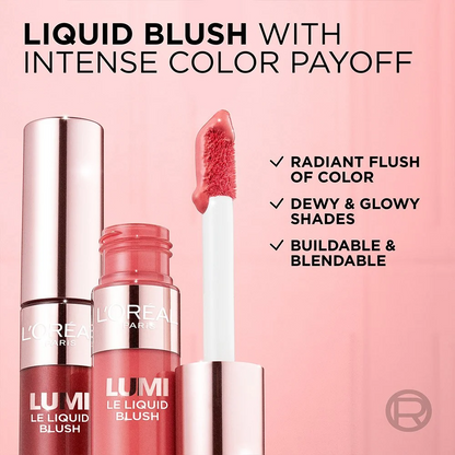LOREAL Lumi Le Liquid Blush for a Glowy or Dewy Finish