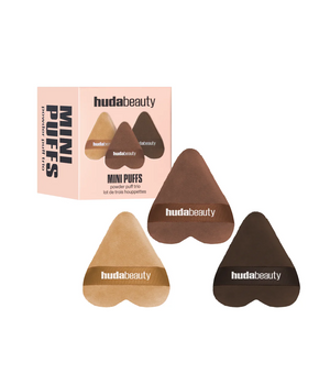 Huda Beauty Mini Puffs Powder Puff Trio Huda Beauty