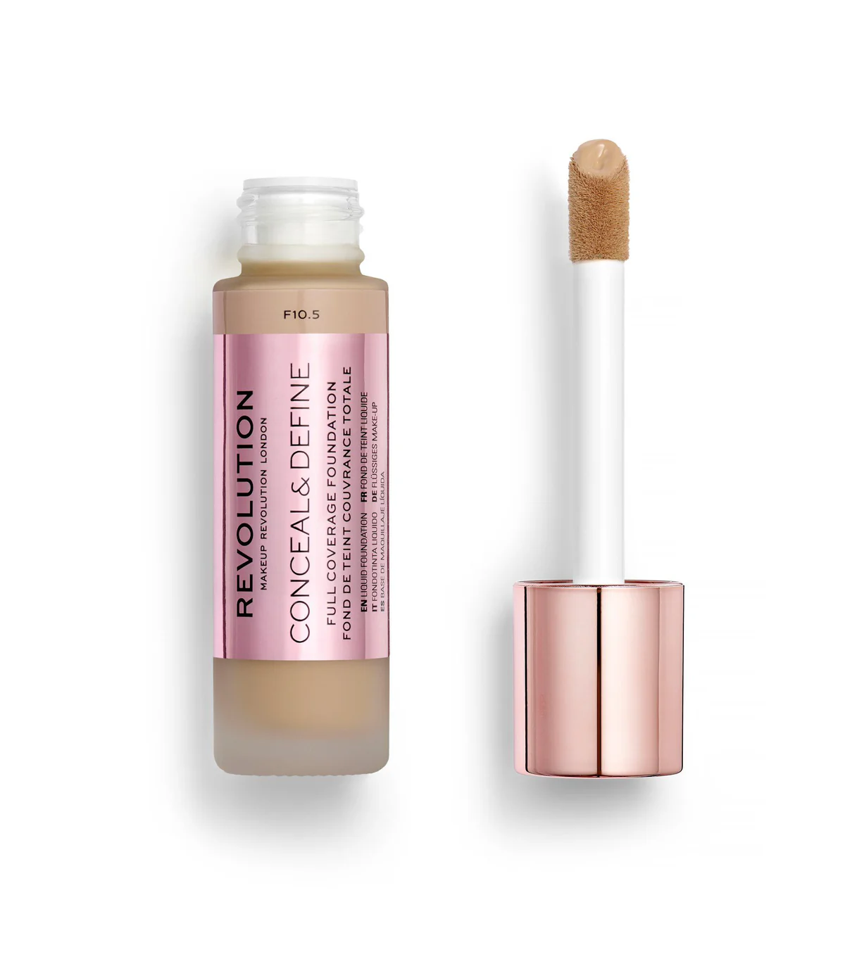 Makeup Revolution Conceal & Define Foundation - F10.5