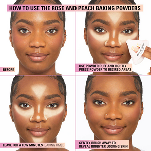Makeup Revolution Loose Baking Powder - Peach Revolution