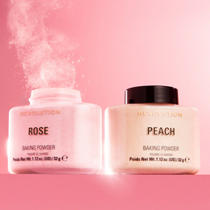 Makeup Revolution Loose Baking Powder - Peach Revolution