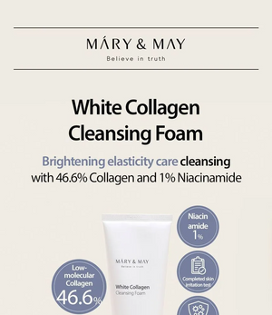 Mary&May - White Collagen Cleansing Foam Mary&May