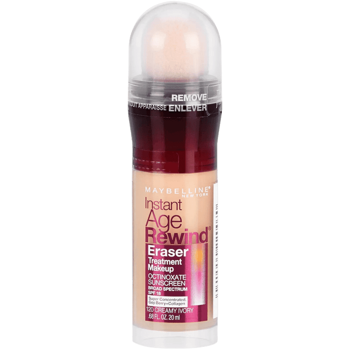 Maybelline Instant Age Rewind Eraser Treatment Makeup 20ml - 120 Creamy Ivory