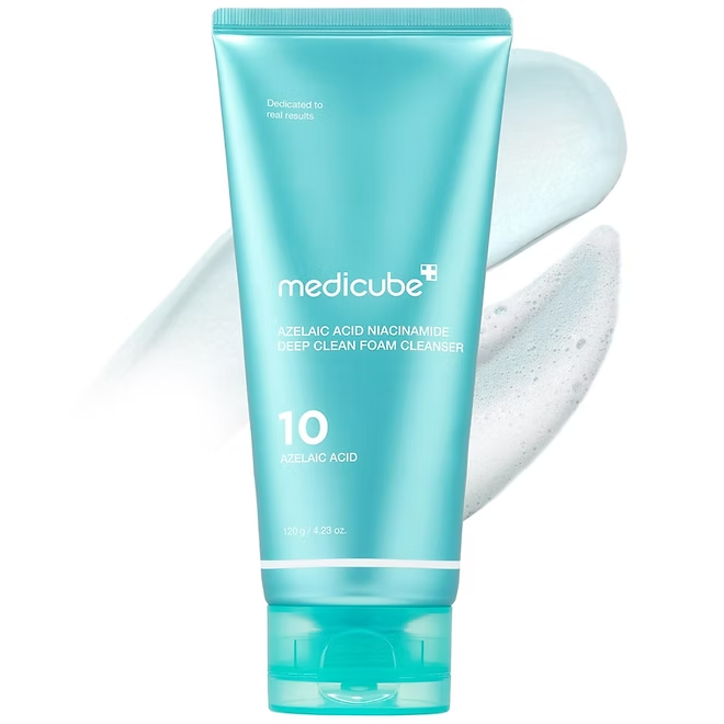 Medicube Azelaic Acid Niacinamide Deep Foam Cleanser