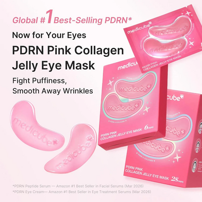 Medicube PDRN Pink Collagen Jelly Eye Mask - 1 Pair