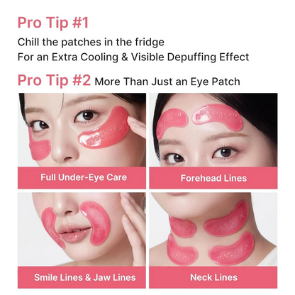 Medicube PDRN Pink Collagen Jelly Eye Mask - 1 Pair