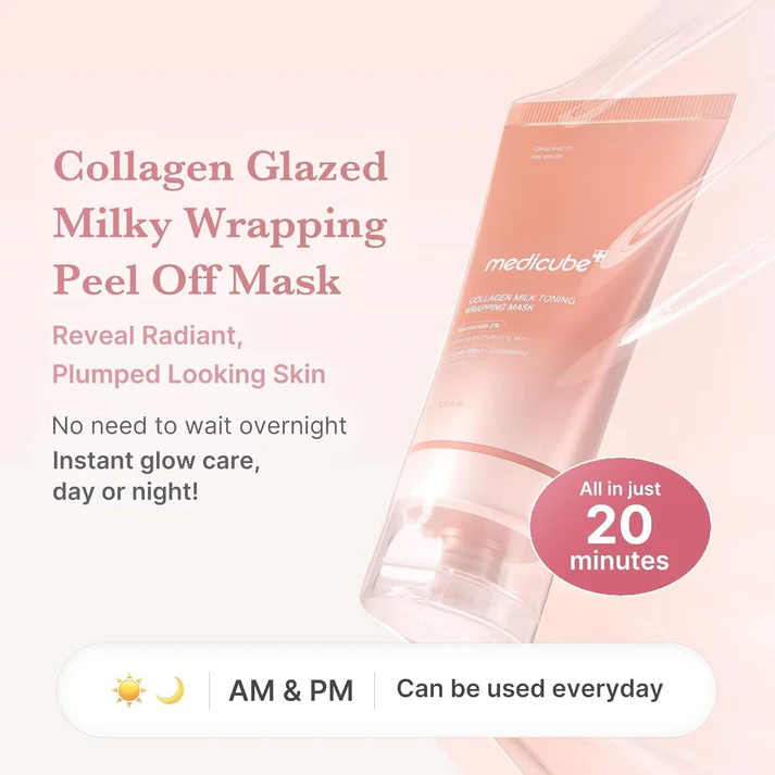 Medicube Collagen Milk Toning Wrapping Mask Medicube