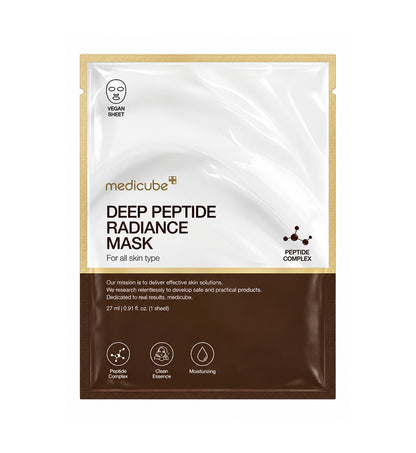 Medicube Deep Peptide Radiance Sheet Mask
