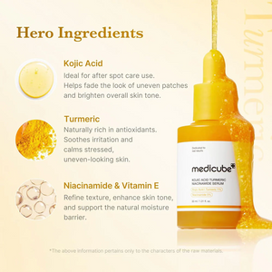 Medicube Kojic Acid Turmeric Niacinamide Serum Medicube