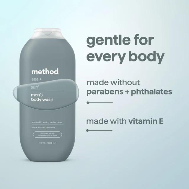 Method sea+surf  body wash