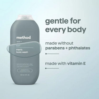 Method sea+surf  body wash