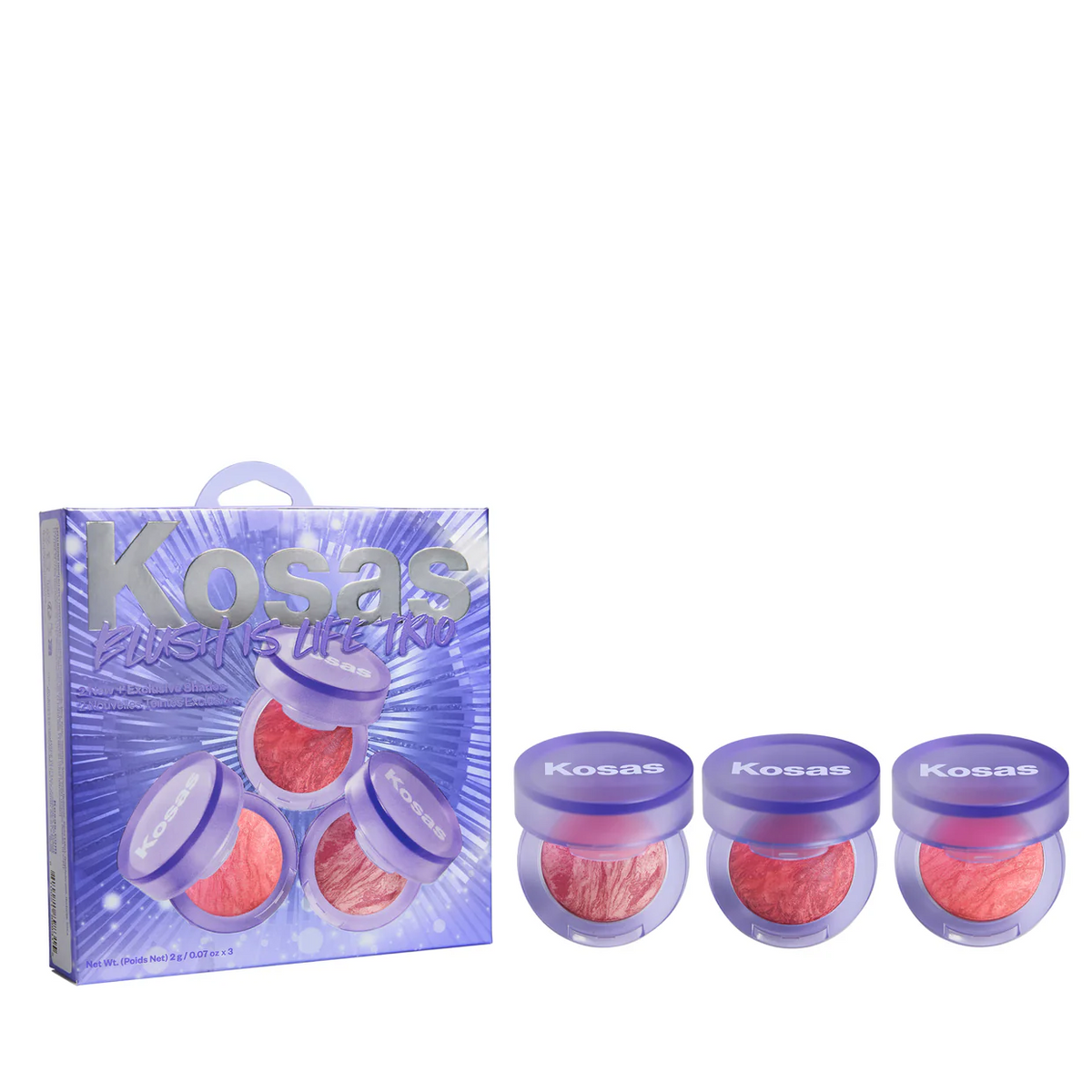 Kosas Mini Blush is Life Trio Kosas