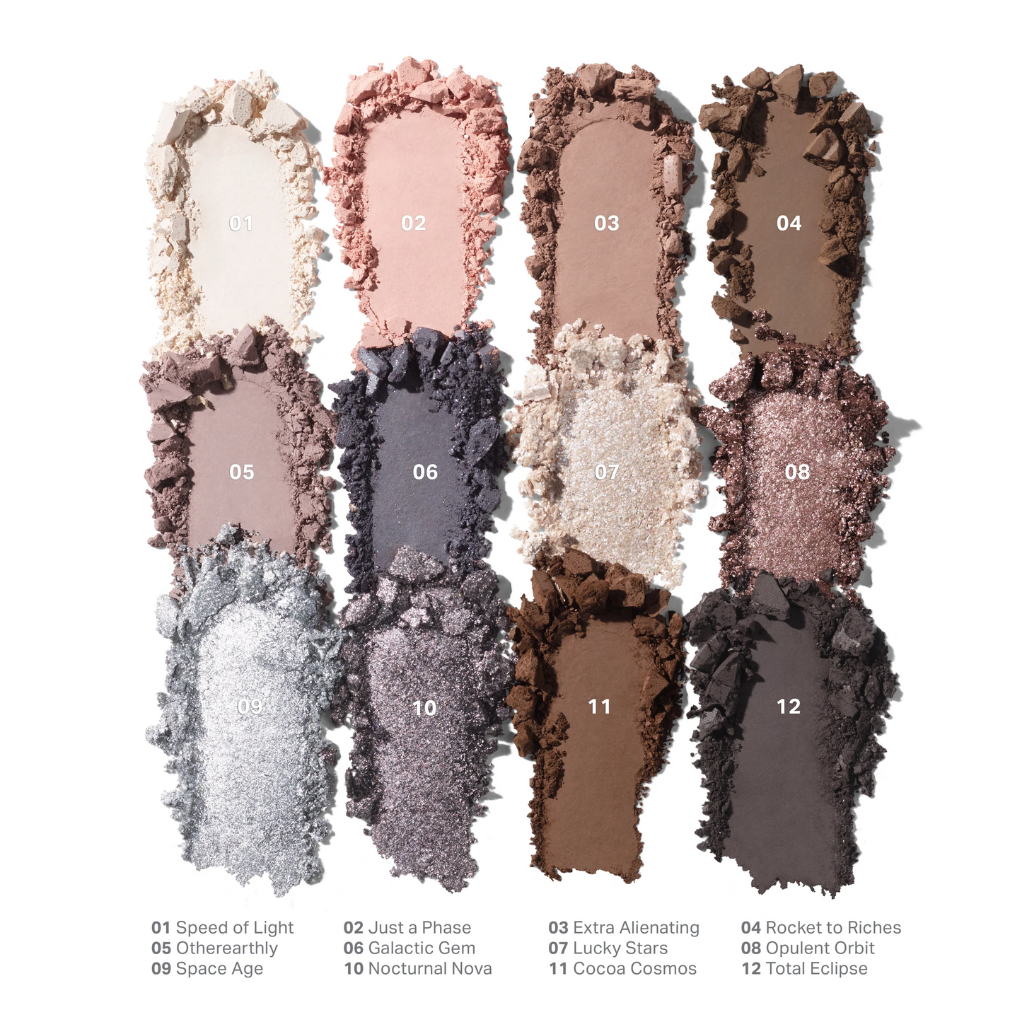 Morphe ChromaPlus 12-Pan Eyeshadow Palette - Flickering Sands