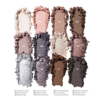 Morphe ChromaPlus 12-Pan Eyeshadow Palette - Flickering Sands