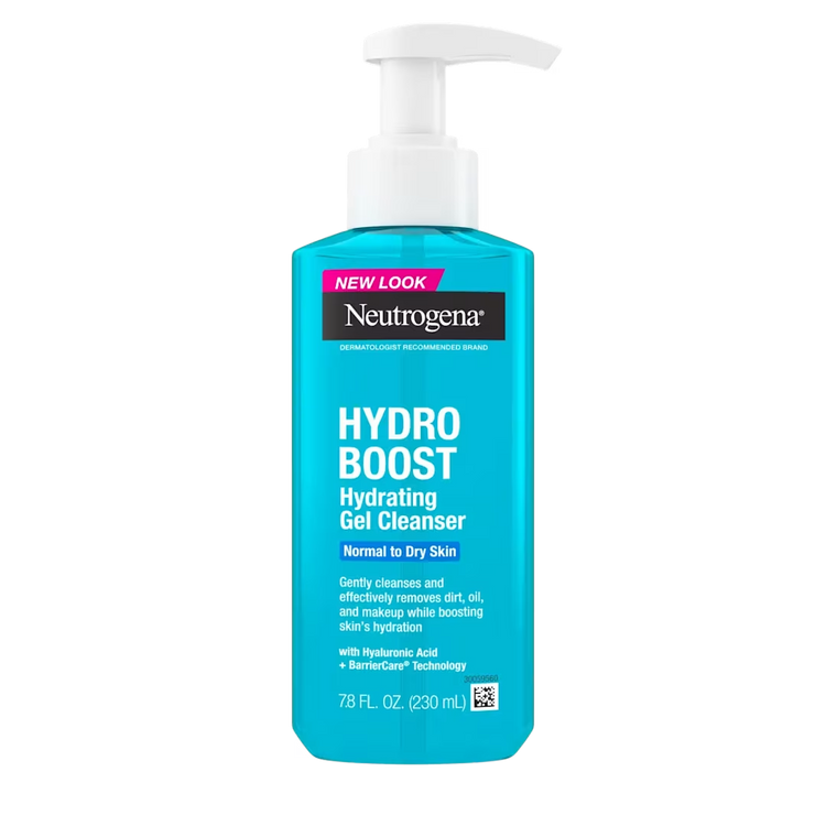 Neutrogena® Hydro Boost Face Wash, Hyaluronic Acid Hydrating Cleansing Gel, 7.8 Fl. Oz (USA)