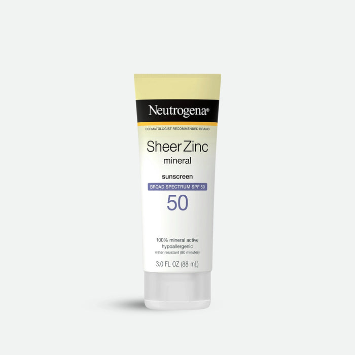Neutrogena Sheer Zinc Mineral Sunscreen SPF 50