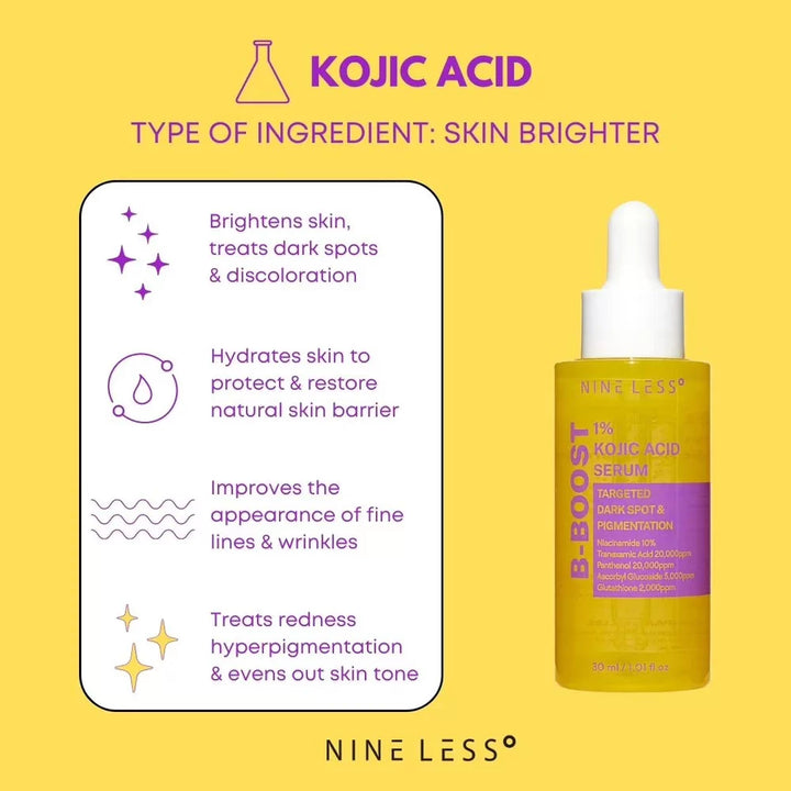 https://allurify.pk/products/nine-less-b-boost-1-kojic-acid-serum?variant=50217203794236
