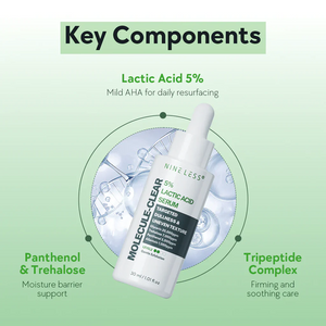NINELESS - Molecule-Clear 5% Lactic Acid Serum NINE LESS