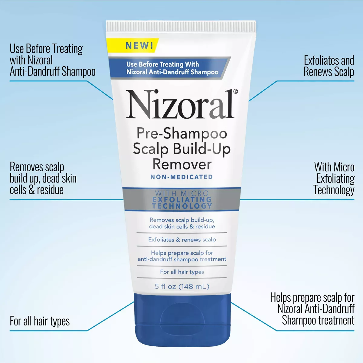 Nizoral Pre-Shampoo Scalp Build-Up Remover Nizoral AD
