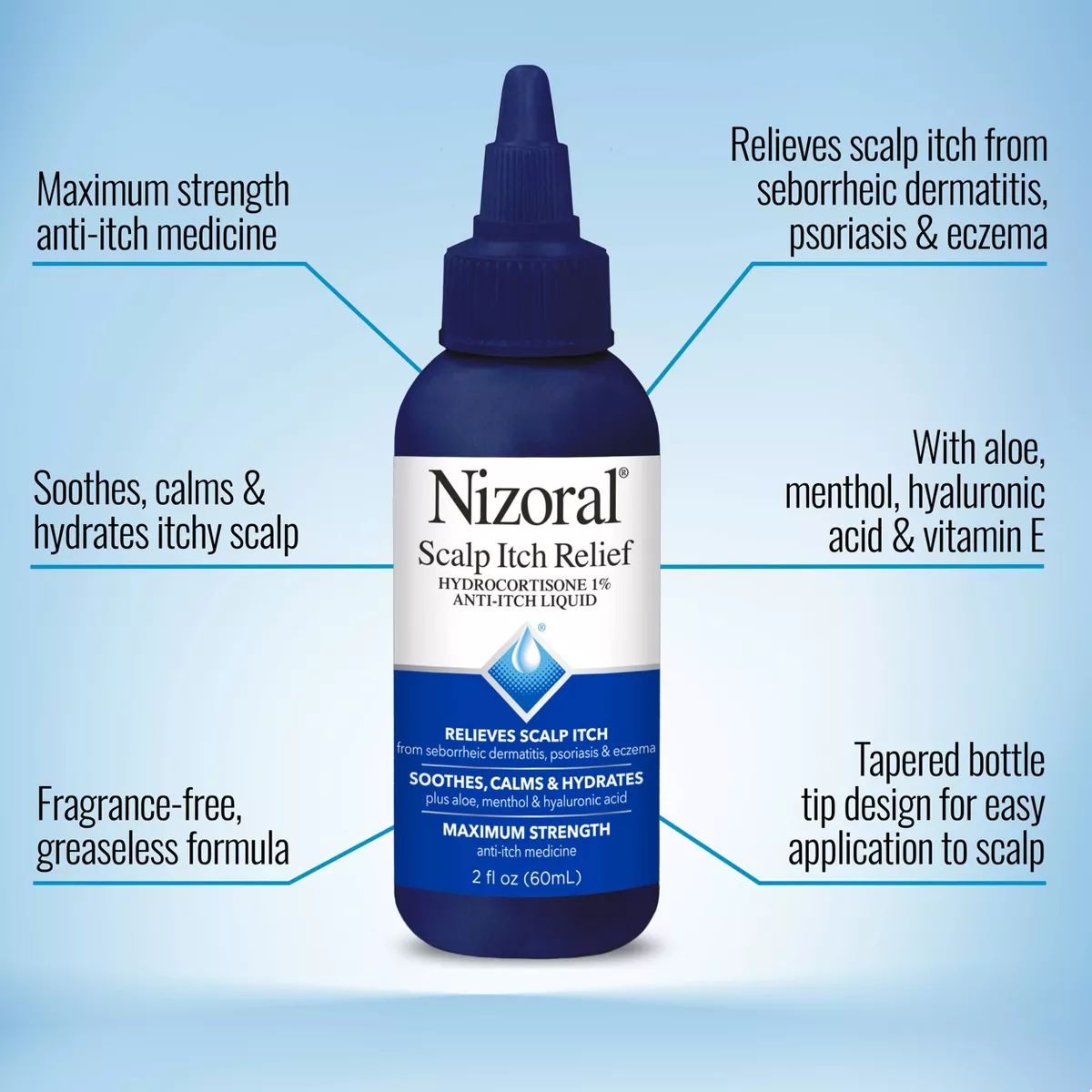Nizoral Scalp Anti-Itch Relief Liquid Nizoral AD