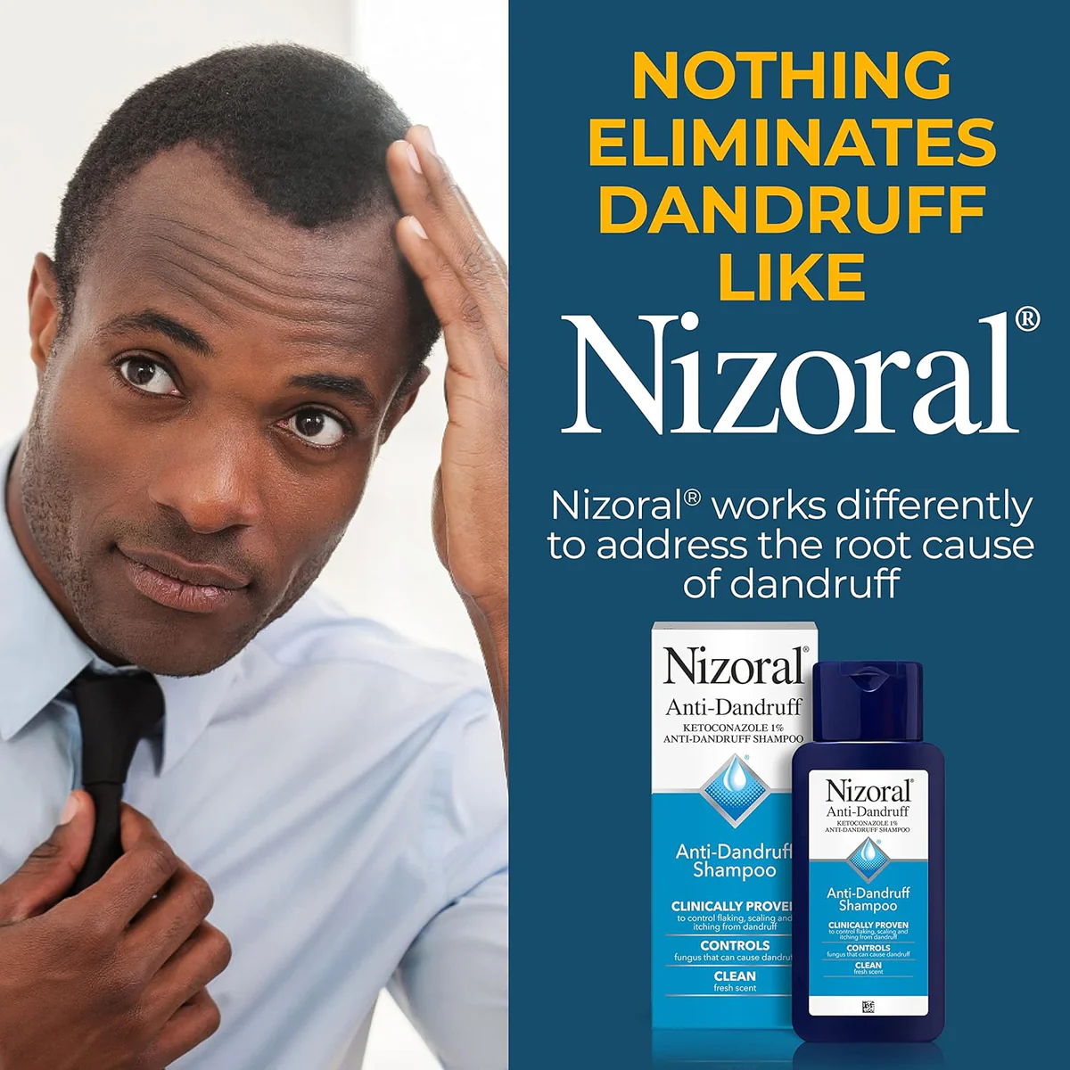 Nizoral AD Anti Dandruff Shampoo 125ml