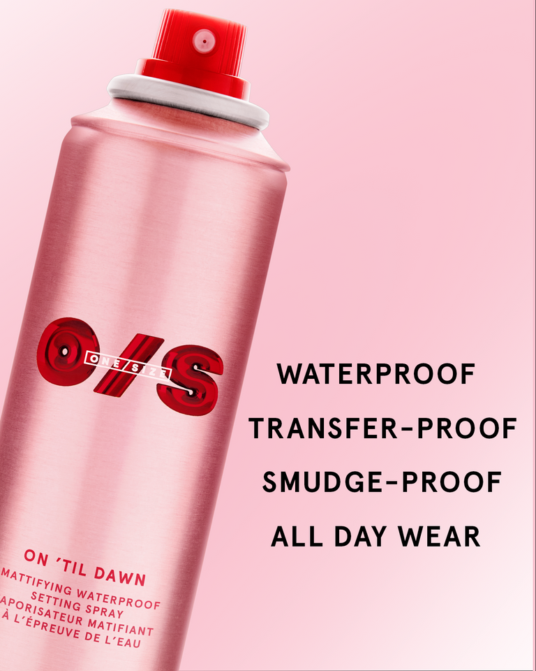 One Size On Til Dawn Mattifying Waterproof Makeup Setting Spray