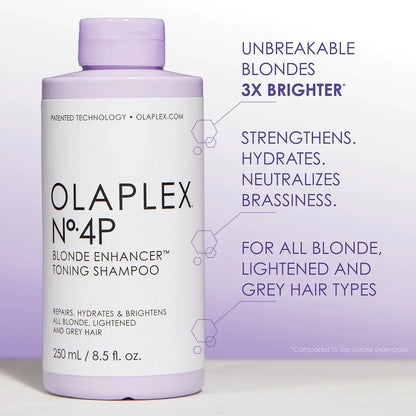 Olaplex No. 4P Blonde Enhancer™ Toning Purple Shampoo
