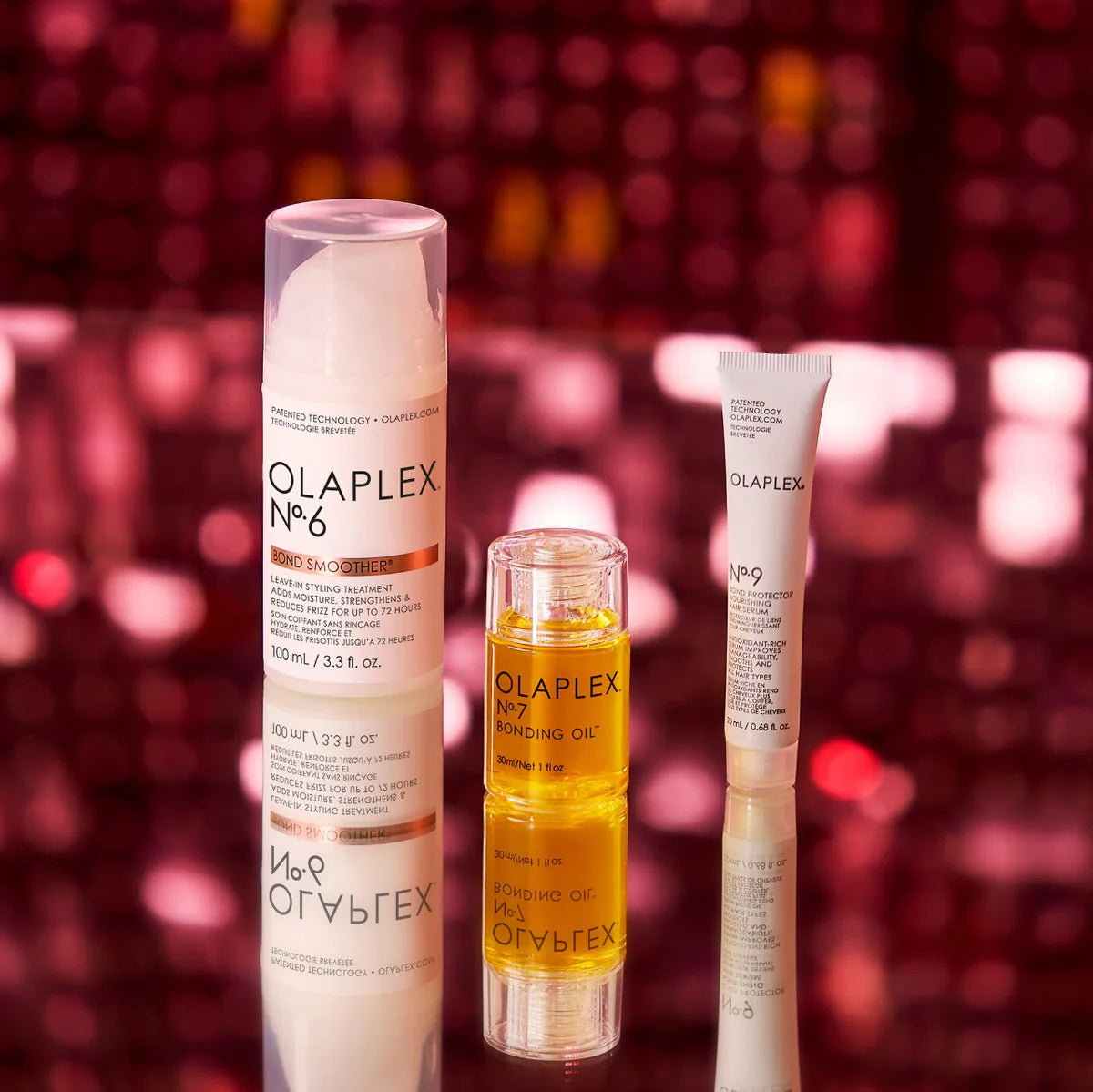 Olaplex Style & Strengthen Hair Set, No. 6, No. 7, & Mini No. 9