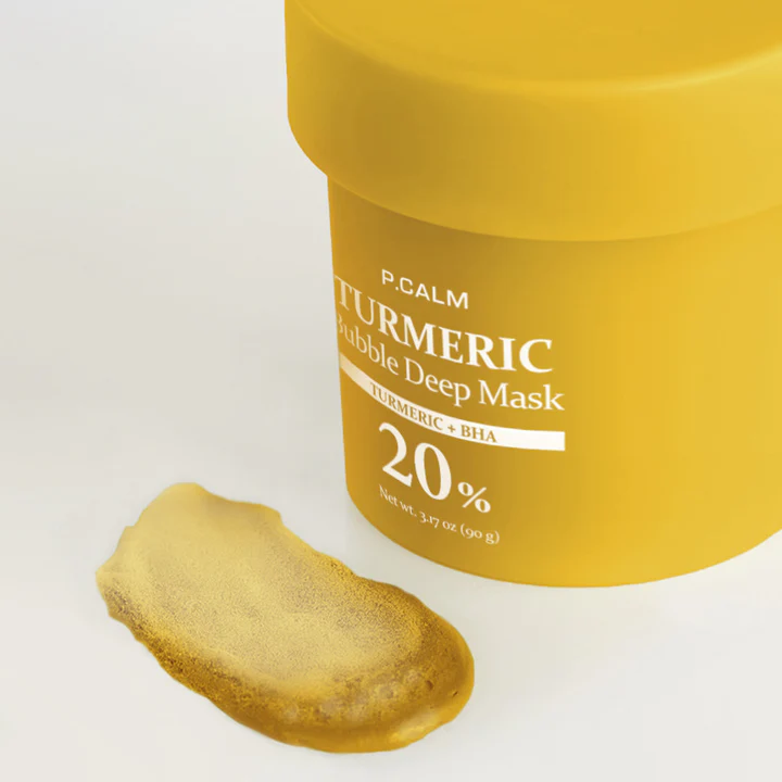 P.CALM Turmeric Bubble Deep Mask
