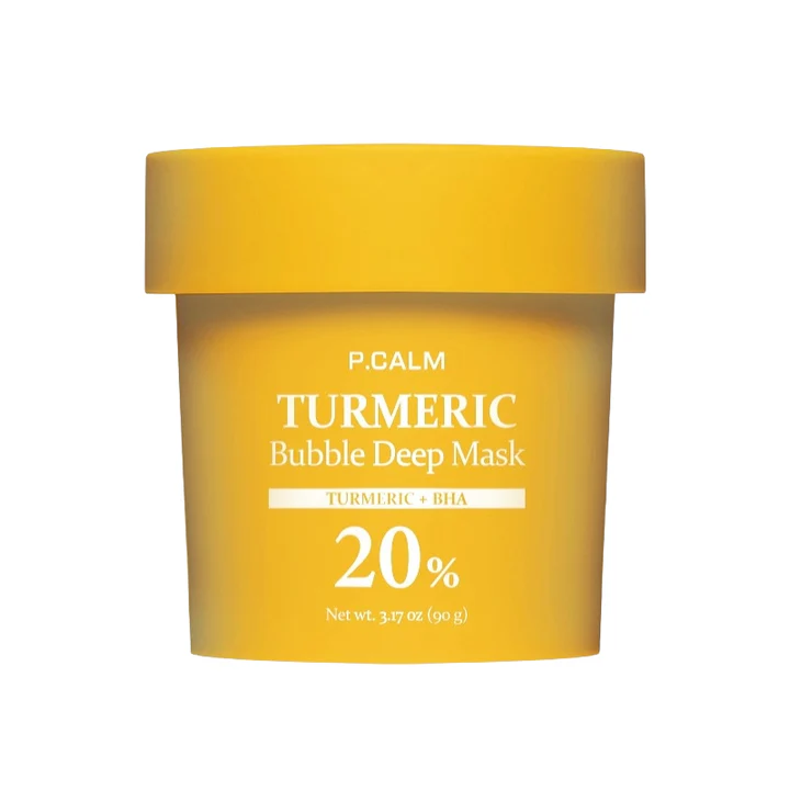 P.CALM Turmeric Bubble Deep Mask